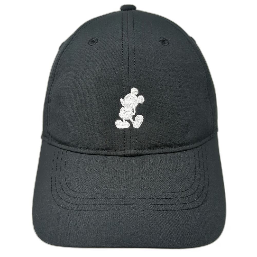 Nike Disney Parks Mickey Mouse Black Baseball Cap One Size Strapback Golf Hat
